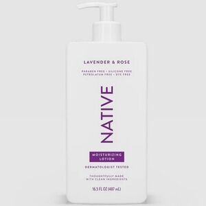 Native Lavender & Rose Hydrating Body Lotion